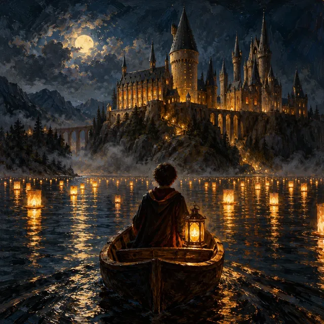 Harry entra a Hogwarts